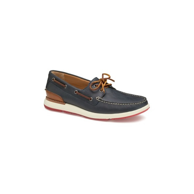 Johnston And Murphy - Men's Bower Two-Eye Tie Boat Shoes in Omak WA