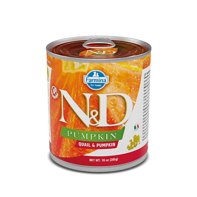 Farmina - N&D Pumpkin, Quail & Pomegranate Wet Dog Food, 10-oz