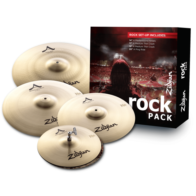 Zildjian - A Rock Cymbal Pack in Temecula CA