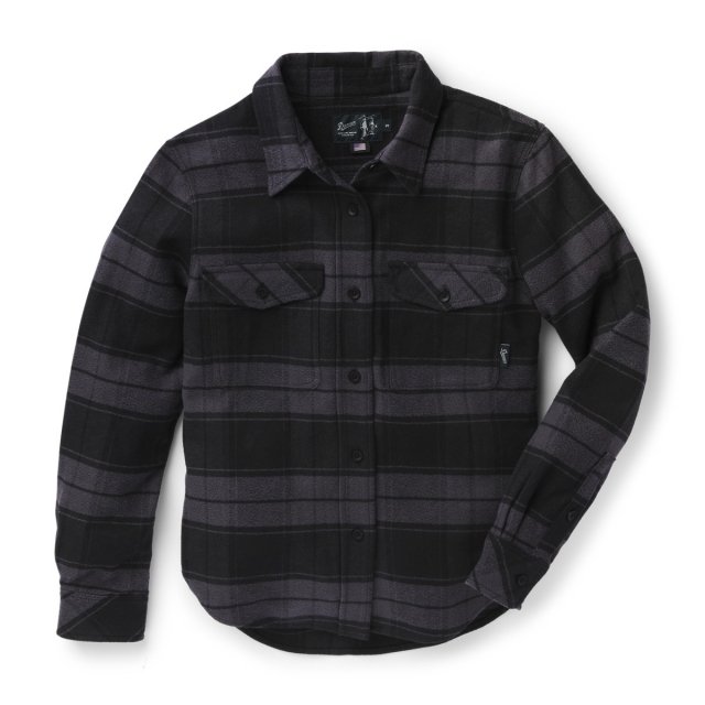 Danner - Sauvie Cotton Flannel Shirt Black Plaid in Los Altos CA