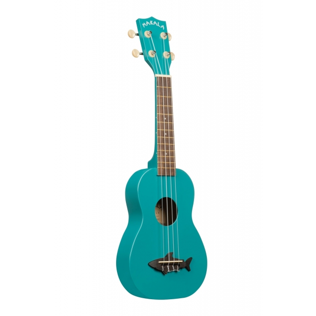 Kala Brand Music Co. - Mako Blue Soprano Shark Ukulele in Spring TX
