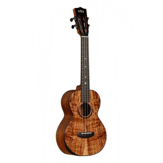 Kala Brand Music Co. - Contour All Solid Gloss Acacia Tenor Ukuele w/ Bag