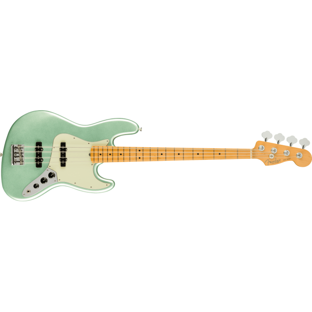 Fender Guitars - American Professional II Jazz Electric Bass Guitar w/Deluxe Molded Case, Dark Night!