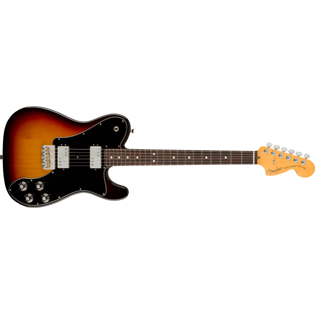 Fender Guitars - American Professional II Telecaster Electric Guitar Deluxe w/Deluxe Molded Case, Dark Night