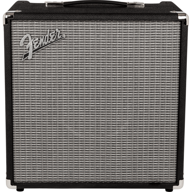 Fender Guitars - Rumble 40 (V3) Electric Bass Guitar Amplifier, Black/Silver