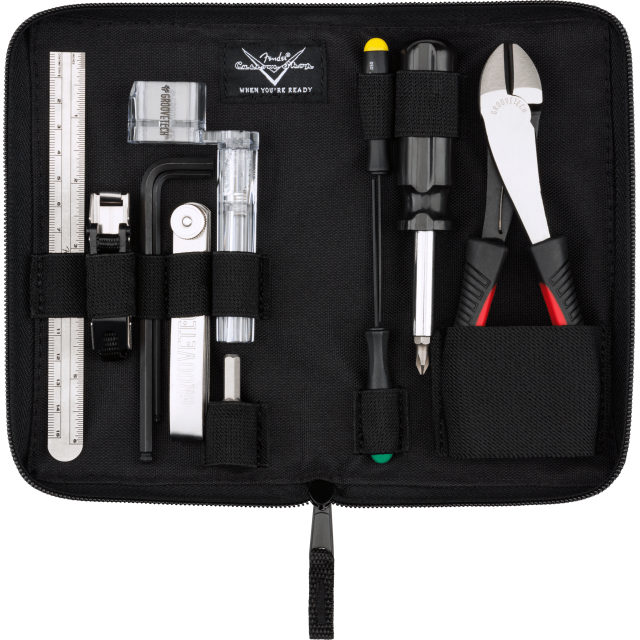 Fender Guitars - Custom Shop Tool Kit by GrooveTech - Black