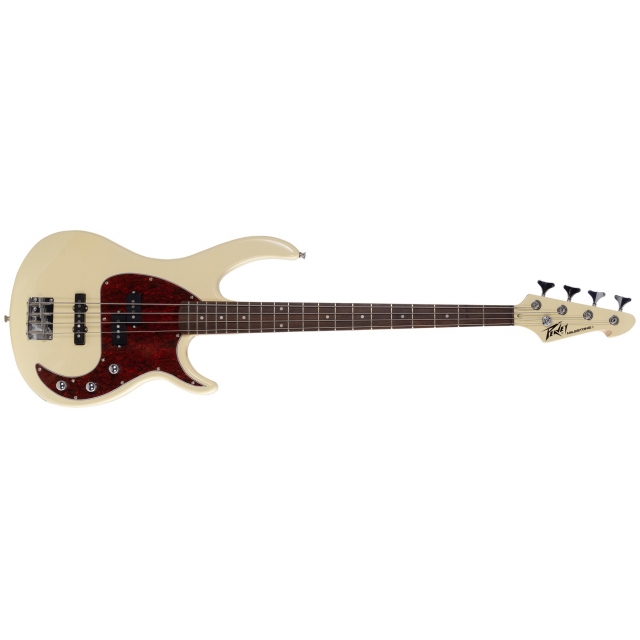 Peavey - Milestone 4 Ivory 4 String Bass Guitar