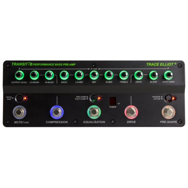 Peavey - Trace Elliot Transit B Bass Pre-amp & Effects Pedal