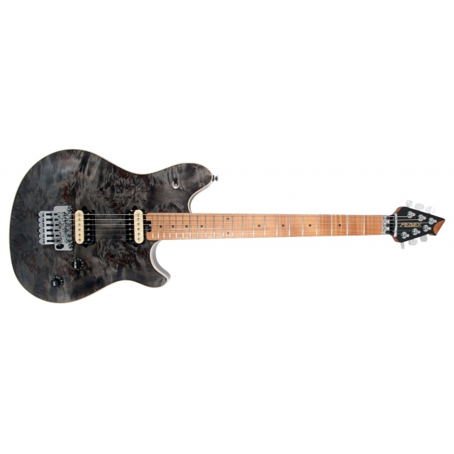 Peavey - HP 2 Poplar Burl RM Transparent Black Electric Guitar