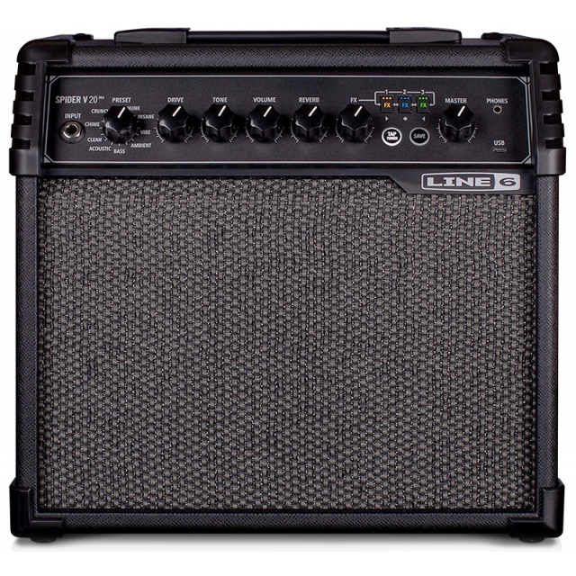 Line 6 - Spider Guitar Amplifier - 20 Watt