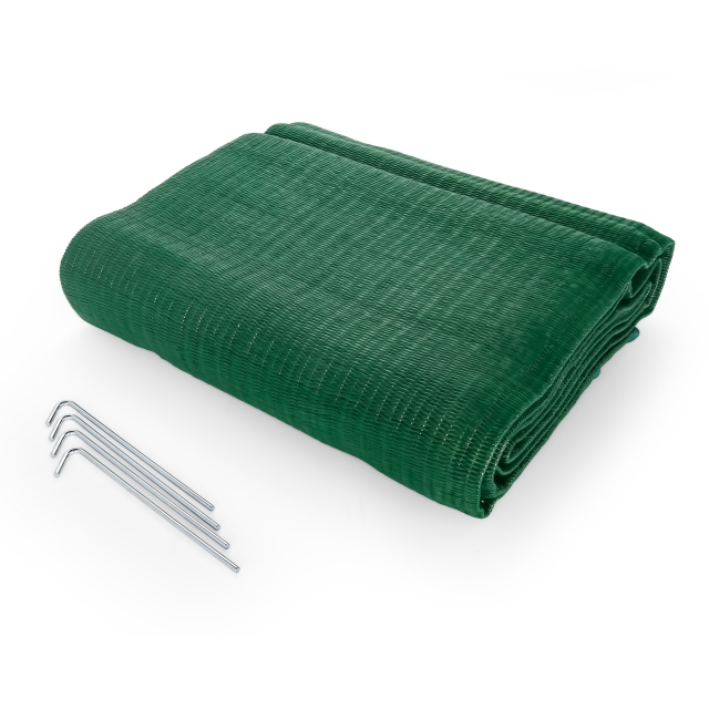 Camco - Awning Mat - 6' x 9' Green Reversible (E/F)