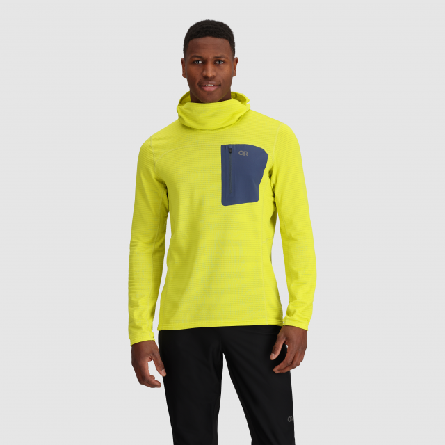 Outdoor Research - Men's Vigor Grid Fleece Pullover Hoodie