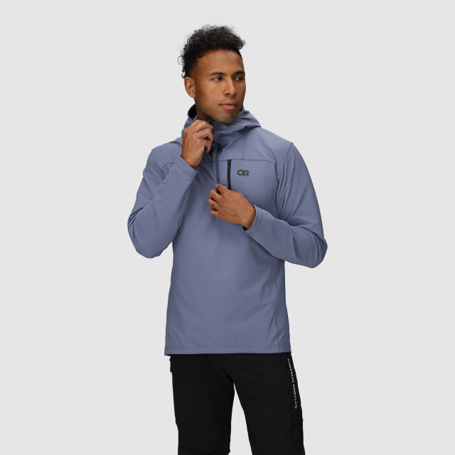 Outdoor Research - Men's Freewheel MTB Half Zip Hoodie