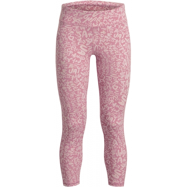 Under Armour - Girls' Motion Printed Crop Leggings