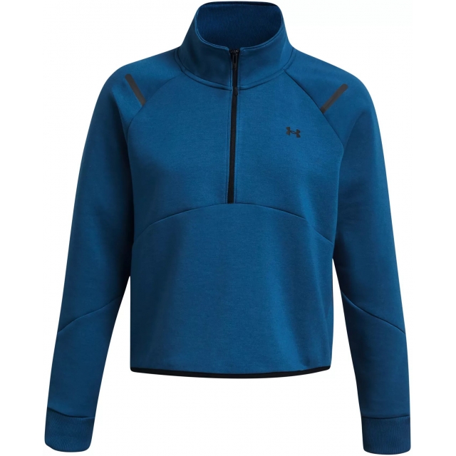 Under Armour - Women's Unstoppable Fleece Cropped 1/4 Zip