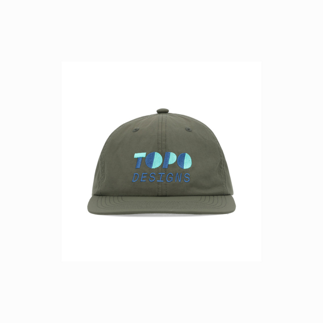 Topo Designs - Nylon Ball Cap - Split Topo