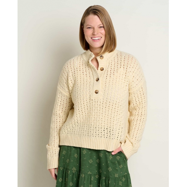 Toad&Co - Women's Moss Point Henley Sweater
