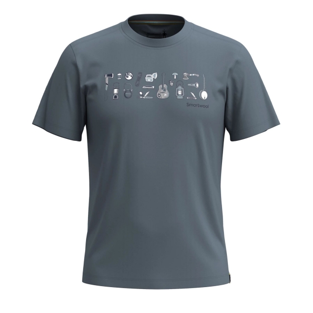 Smartwool - Gone Camping Graphic Short Sleeve Tee Slim Fit in Appleton WI