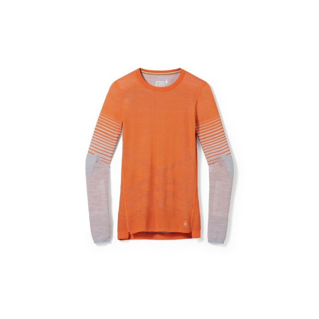 Smartwool - Women's Intraknit Thermal Merino Base Layer Pattern Crew in Iron Mountain MI