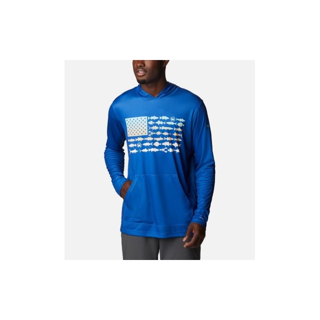 Columbia - Men's Terminal Tackle PFG Fish Flag Hoodie