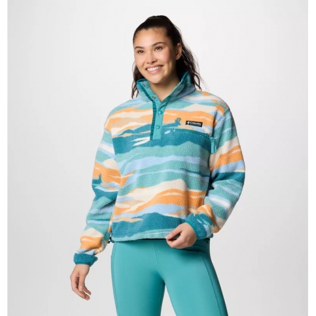Columbia - Women's Helvetia II Printed Cropped Half Snap