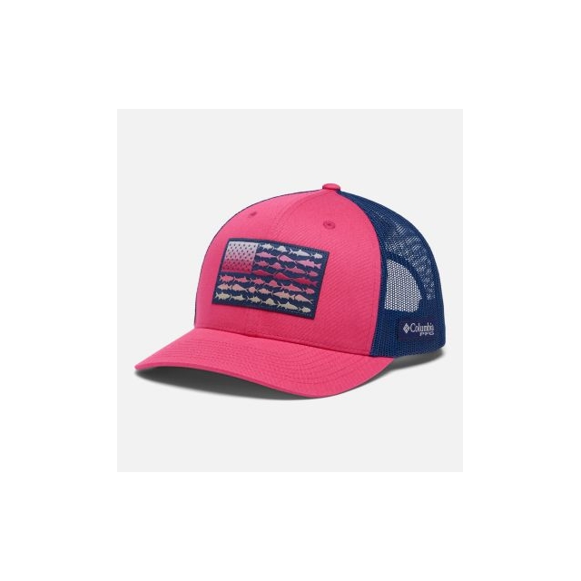 Columbia - Unisex PFG Fish Flag Mesh Snap Back
