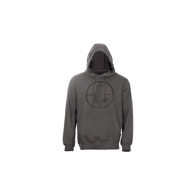 Leupold - Distressed Reticle Hoodie Gunmetal L