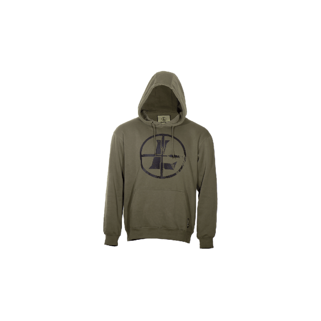 Leupold - Distressed Reticle Hoodie Ash Green XXL