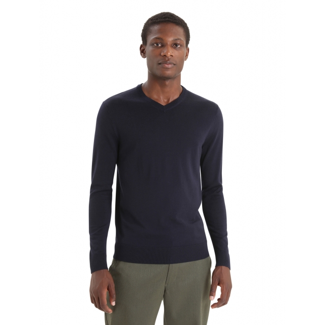 Icebreaker - Men's Wilcox LS V Sweater