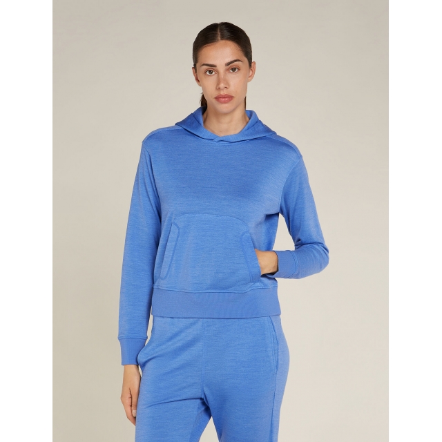 Icebreaker - Women Merino Blend Crush LS Hoodie