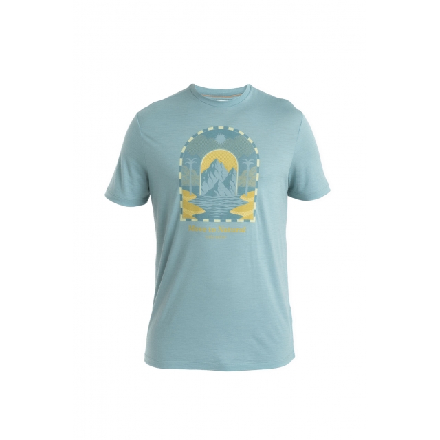 Icebreaker - Men's Merino 150 Tech Lite III SS Tee Mountain Gateway