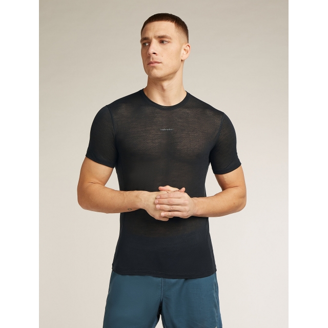 Icebreaker - Men's Merino Blend 75 Cool-Lite Featherlight SS Crewe
