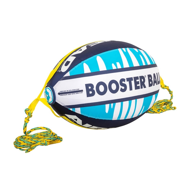 Airhead - 4K Booster Ball | 4 Rider Towable Tube Rope for Boating - 60 ft.