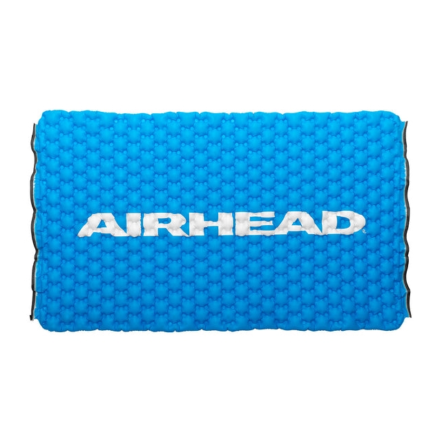 Airhead - Air Island Lake Float | Large Floating Water Mat - Blue/White