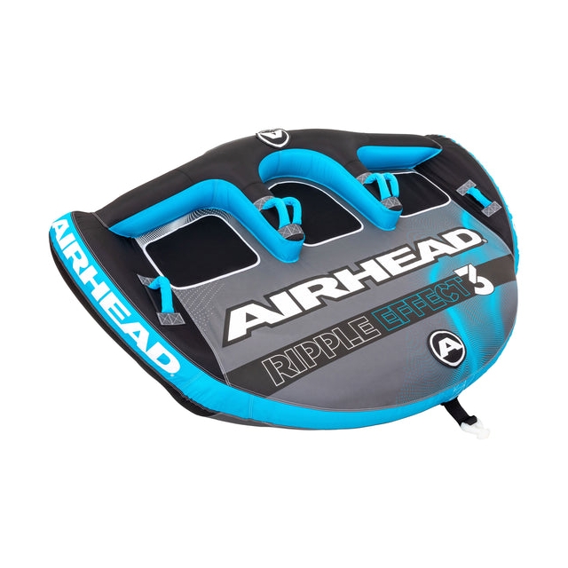 Airhead - Ripple Effect 3 | 1-3 Rider Towable Tube for Boating